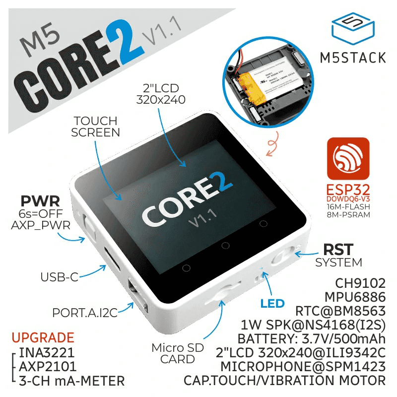 M5Core2V1.1